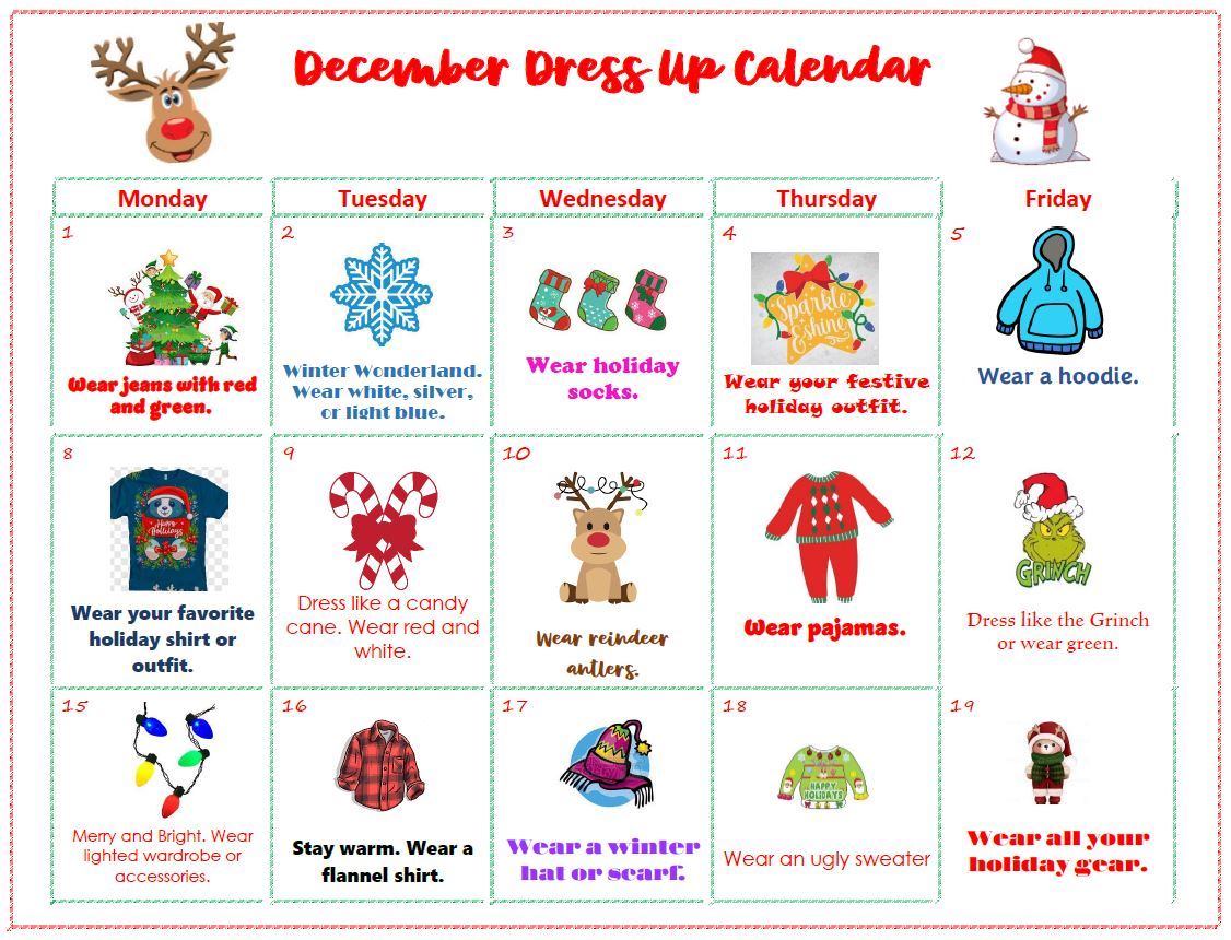  December Calendar